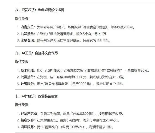 deepseek：如何一年内把1000元变成20万（2025年十大项目）(图8)