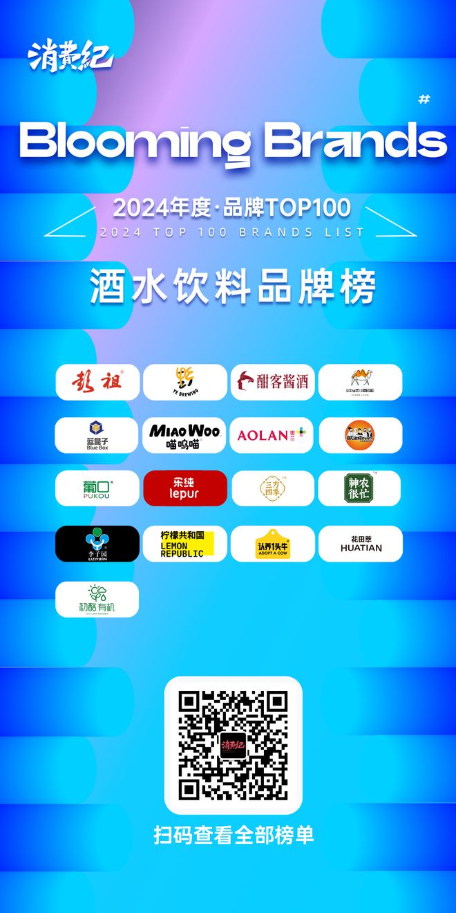 万物奔腾｜Blooming Brands 年度·品牌TOP100 榜单揭晓(图6)